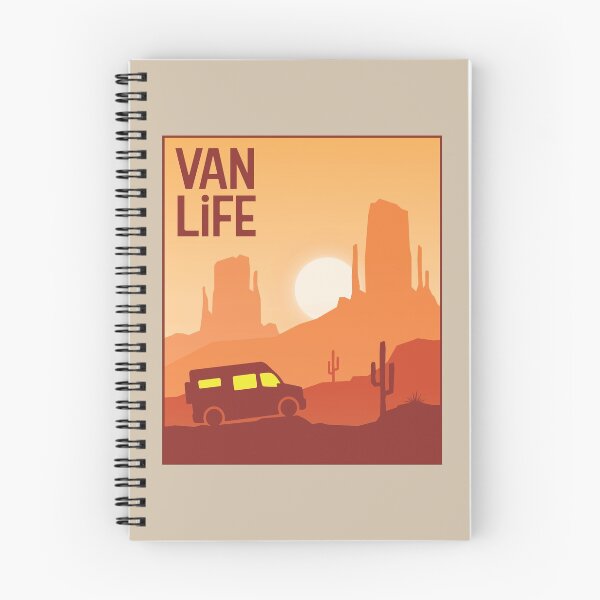 Item preview, Van in the Desert - Van Life designed and sold by pixelinga.