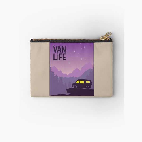 Item preview, Van in the Purple Mountains - Van Life designed and sold by pixelinga.