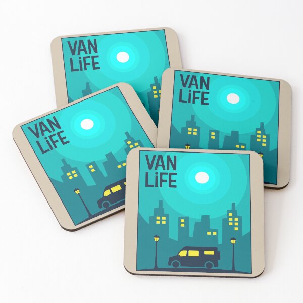 Item preview, Van in the City - Van Life designed and sold by pixelinga.