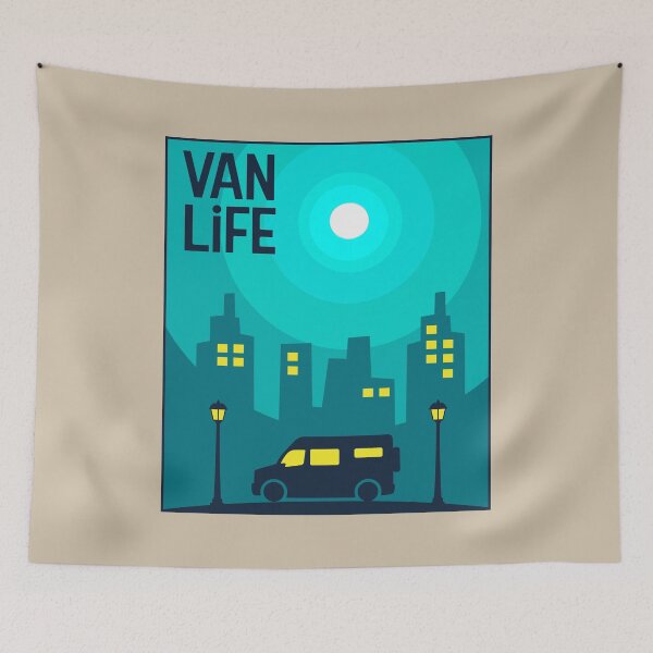 Item preview, Van in the City - Van Life designed and sold by pixelinga.