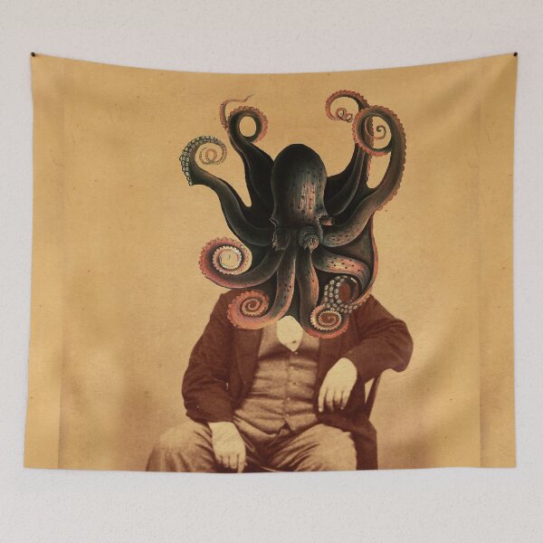 Item preview, Release the Octopus Man designed and sold by Loveday Funck.