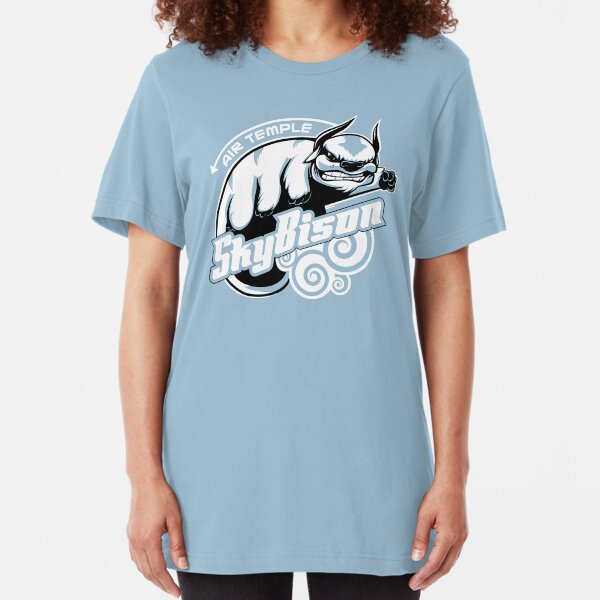 Air Temple Sky Bison Slim Fit T-Shirt