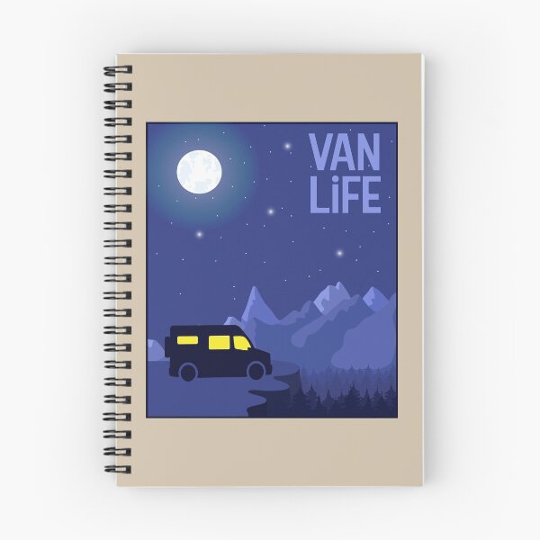 Item preview, Van in Blue Mountains - Van Life designed and sold by pixelinga.
