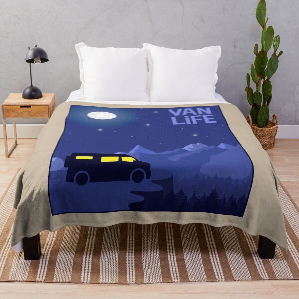Item preview, Van in Blue Mountains - Van Life designed and sold by pixelinga.