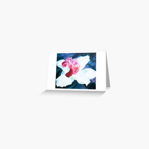 Janny's Orchid Greeting Card