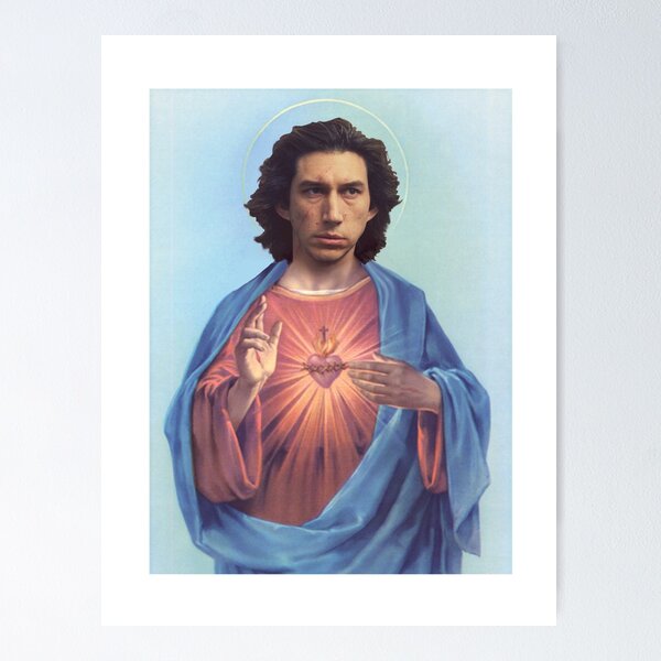 Aperçu de l'œuvre Adam Driver Jesus créée et vendue par totallytoby.