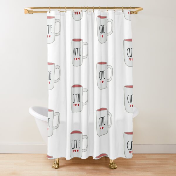 Rae Dunn shower curtain