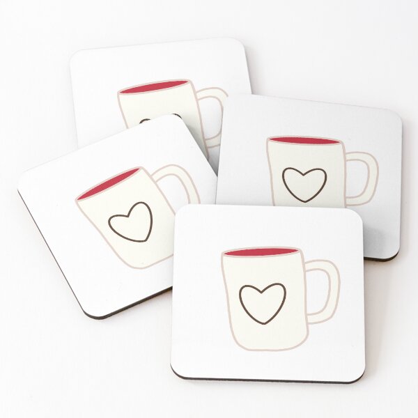 Item preview, Rae Dunn inspired heart Valentine’s Day holiday mug designed and sold by Livelifeloveart.