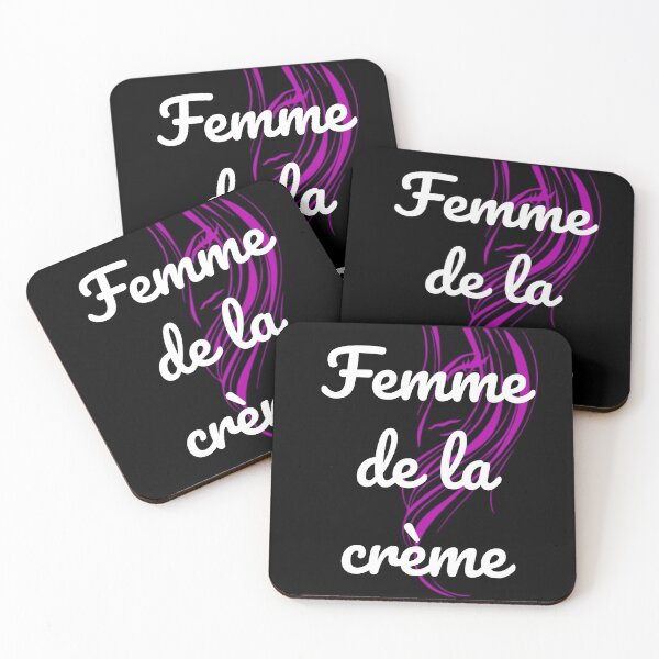Artikelvorschau, Femme da le Creme (weißer Text) entworfen und verkauft von IntuitiveNZ.