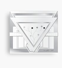 White on white Canvas Print