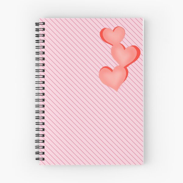 Item preview, Pink on Pink Pinstripes with Hearts designed and sold by roseofgold.