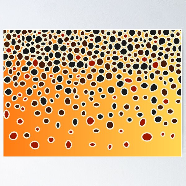 Item preview, Brown Trout Skin designed and sold by hermitenvy.