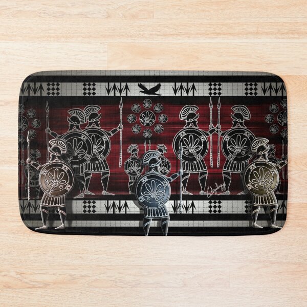 Item preview, Corinthian Red Graffiti Wall designed and sold by RaphicSentry.