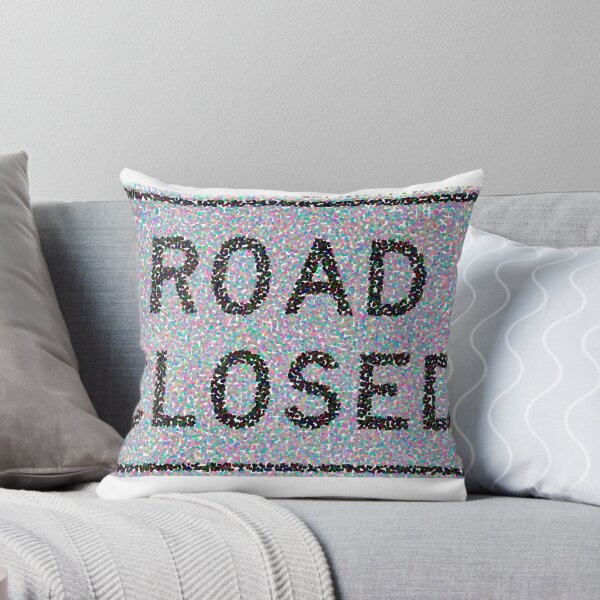 Item preview, Road closed pixelated designed and sold by Ken Macune.