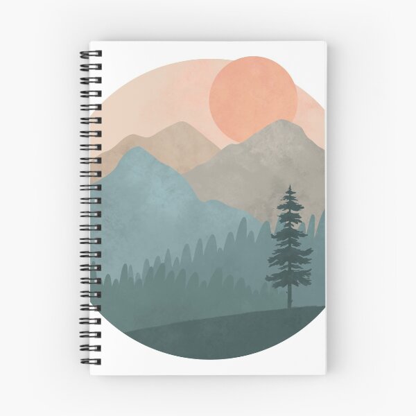 Item preview, Mountain sunrise designed and sold by CreativeMisc.