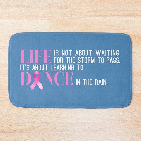 Item preview, Dance in the Rain Breast Cancer Awareness designed and sold by Hommie9977.