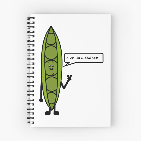 Item preview, give peas a chance designed and sold by paintbydumbers.
