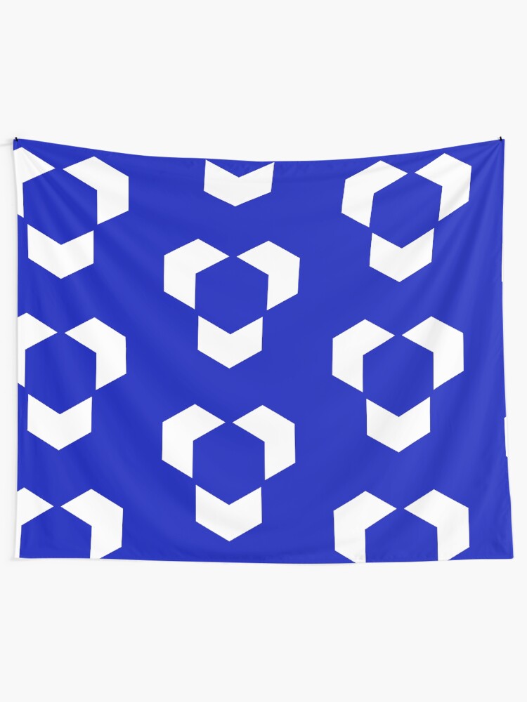 Alternate view of Cubeless Tapestry