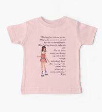 Kairi "Thinking Of You, Wherever You Are" Baby Tee