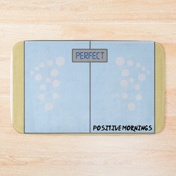 Item preview, Positive Morning Body Weight Scale designed and sold by BjernRaz.