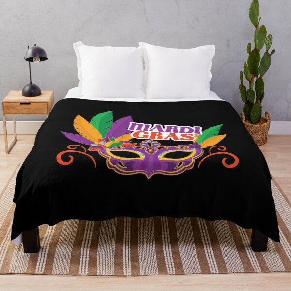 Item preview, mardi gras new with white surrounding text designed and sold by EstelleStar.