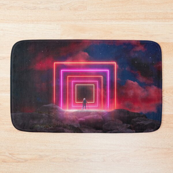 Item preview, Neon Mountain Space Temple designed and sold by OlympusMons.