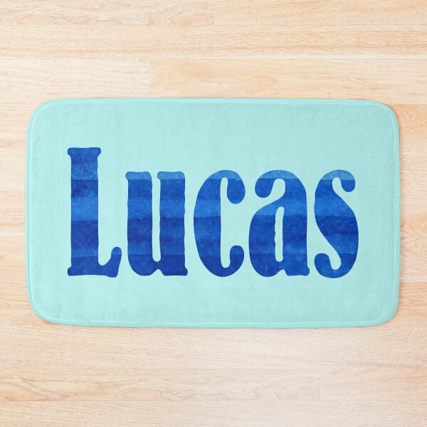 Item preview, Lucas abstract painting boy's name designed and sold by ComicKitsch.