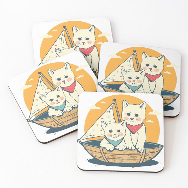Item preview, cat boat designed and sold by dreamiedesire.