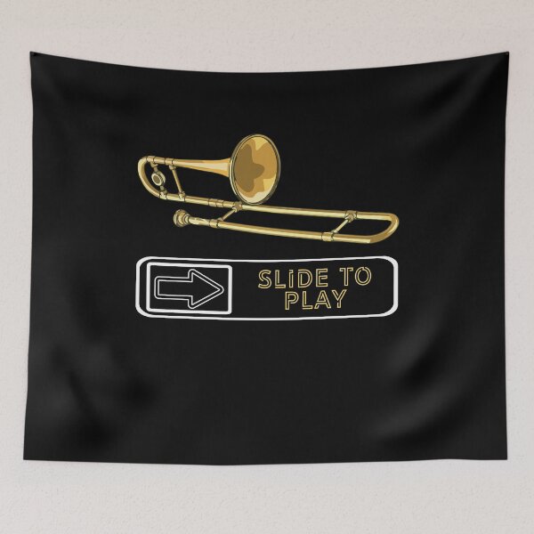 Item preview, Funny Trombone Slide To Play Trombonist - Music Brass Player Gift designed and sold by Dressed For  Duty.
