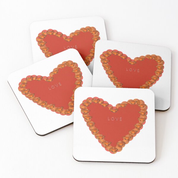 Item preview, Butterflies heart design  designed and sold by Zina Stromberg.