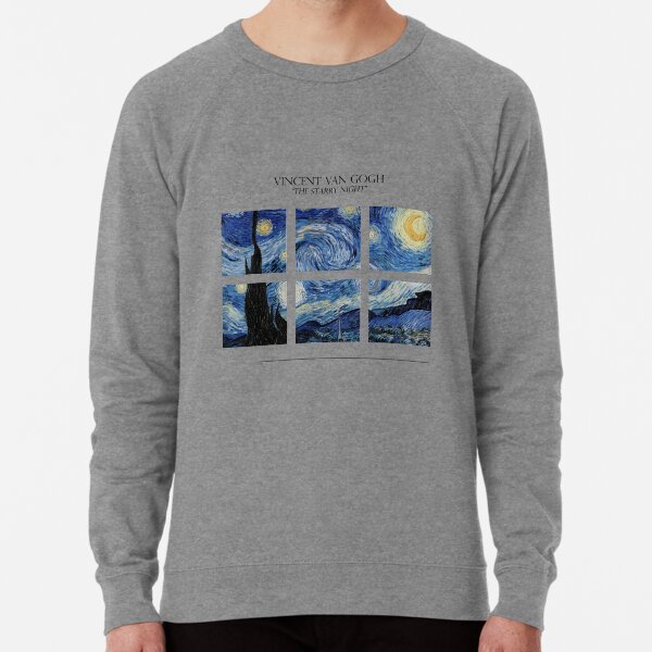 La noche estrellada Sudadera ligera