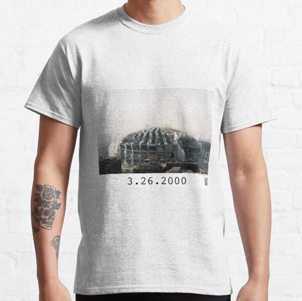  1976-2000 Seattle Kingdome T-Shirt : Clothing, Shoes