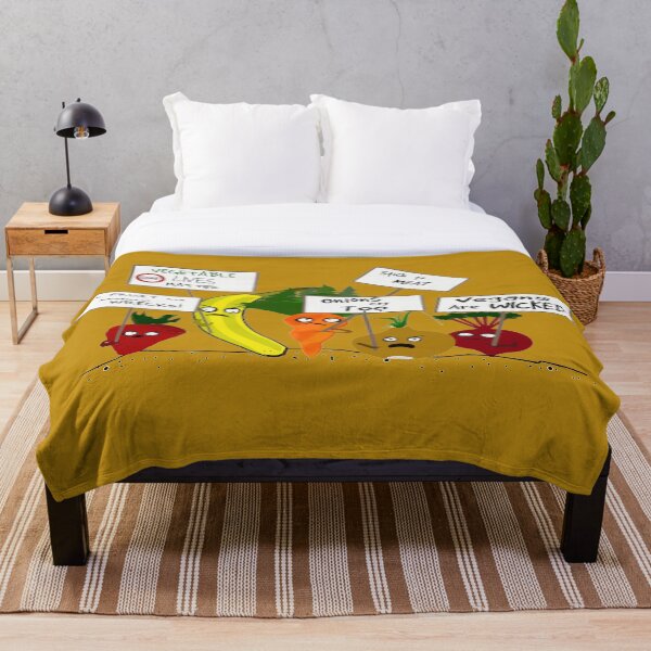 Item preview, Vegetables and Fruit Protesting Vegans designed and sold by Thispoeticlife.