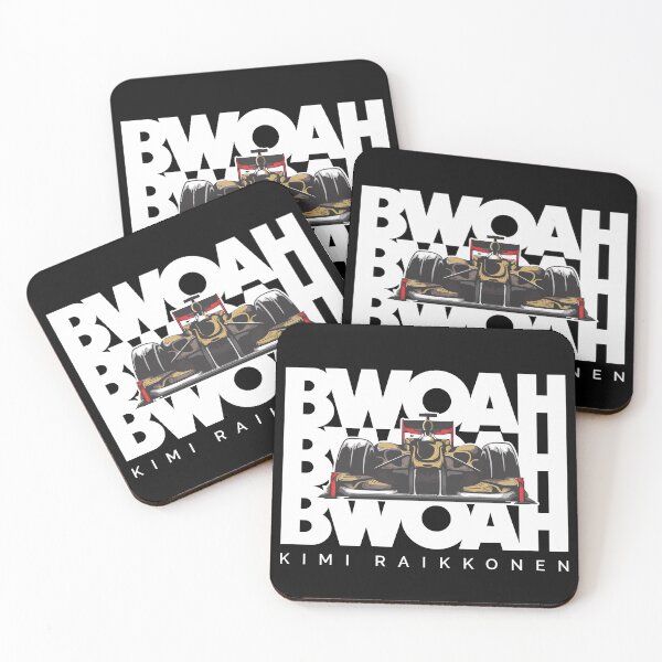 Item preview, Kimi Raikkonen - Bwoah T-Shirt designed and sold by jaybeetee.