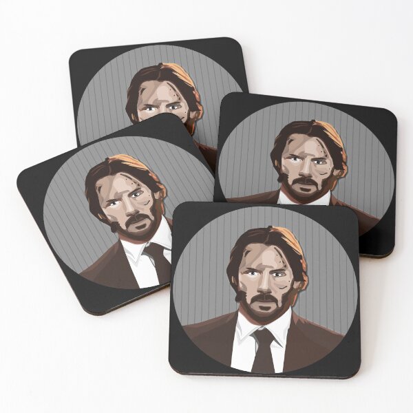 Item preview, Keanu - John Wick designed and sold by Eye on the Blueline.