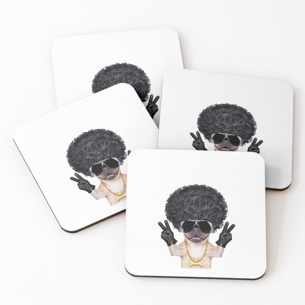 Item preview, My Cool Soul Brother Pub Dog Peace Sign designed and sold by Rowena Jones.
