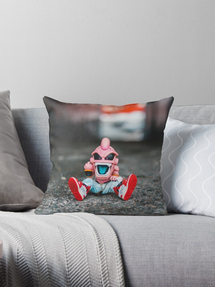 Kid Buu Hypebeast Throw Pillow for Sale by erikallen920