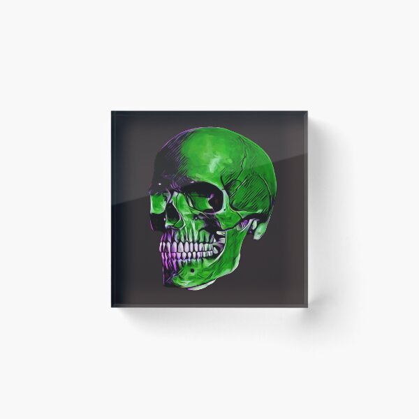 Item preview, Green Skull  designed and sold by DnTheory.