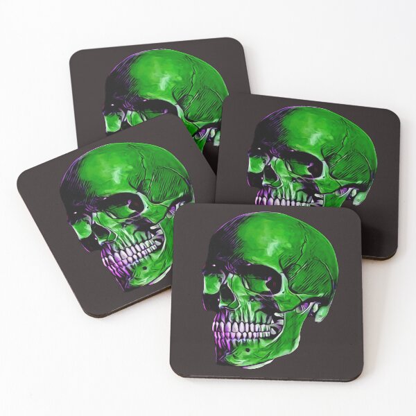 Item preview, Green Skull  designed and sold by DnTheory.