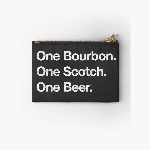 Item preview, One Bourbon. One Scotch. One Beer. designed and sold by Primotees.