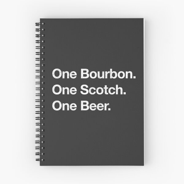Item preview, One Bourbon. One Scotch. One Beer. designed and sold by Primotees.