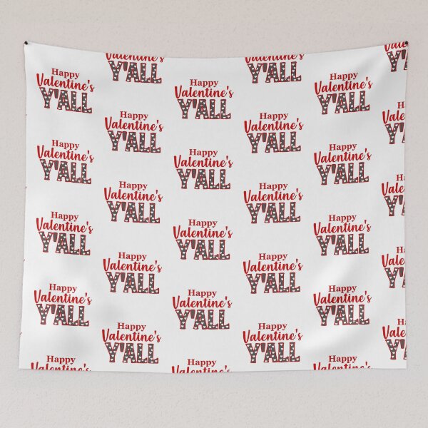 Item preview, Happy Valentine's Y'all! designed and sold by Color Me F*@k!ng Happy.