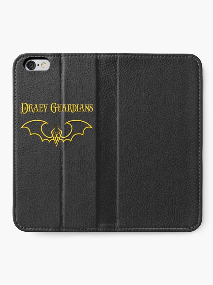 Alternate view of Draev Guardians fang wing symbol iPhone Wallet