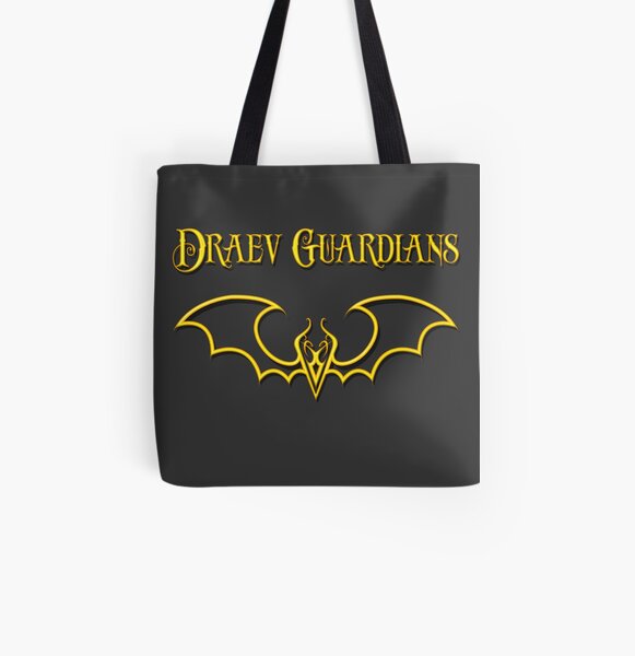 Draev Guardians fang wing symbol All Over Print Tote Bag