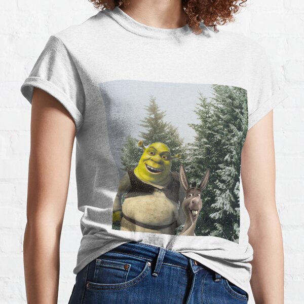 Camisa Camiseta Burro Do Shrek Alasão Filme Desenho Meme 10