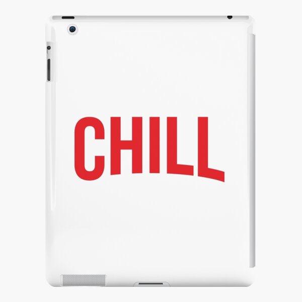 NETFLIX and CHILL iPad Snap Case