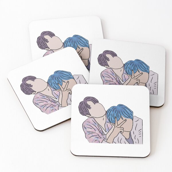 Item preview, BTS TAEGI - Suga and V (Yoongi and Taehyung) designed and sold by yoonminkook.