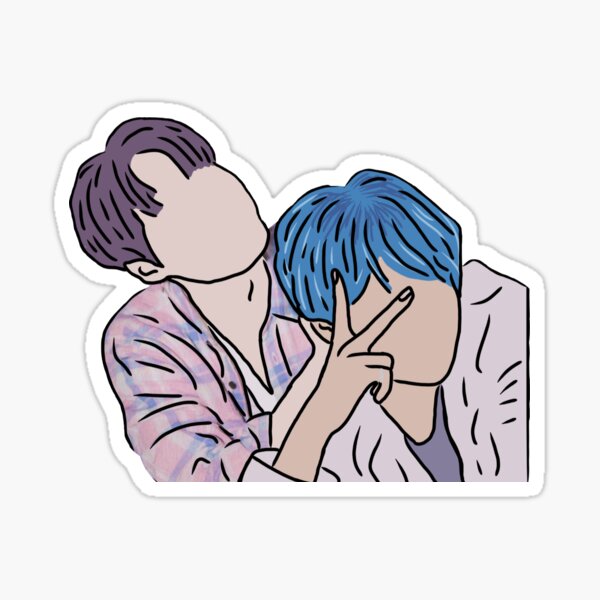 Artikel-Vorschau von BTS TAEGI – Suga und V (Yoongi und Taehyung), designt und verkauft von yoonminkook.
