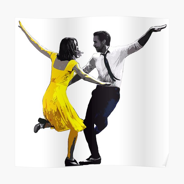 La La Land - Sebastian and Mia Dancing Poster