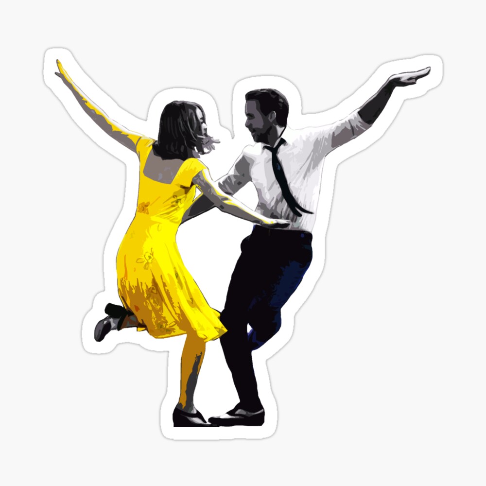 La La Land Sebastian And Mia Dancing Photographic Print For Sale By Abajeet Redbubble